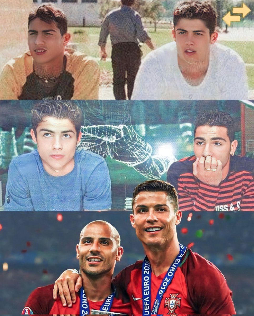 Cristiano Ronaldo &amp; Quaresma. What a journey. 🤩