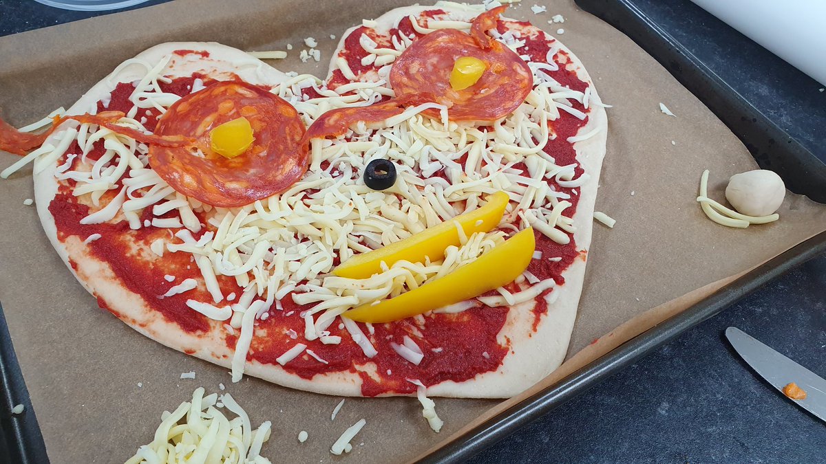 BthccFood's tweet photo. More amazing Pizzas from Year 8 today! https://t.co/5Lo3yuG0ff