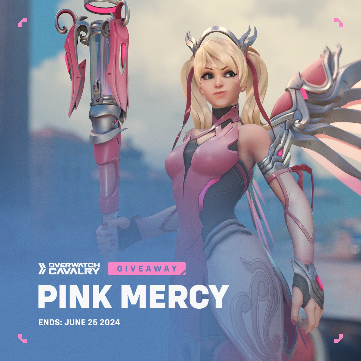 Overwatch Cavalry (@owcavalry) on Twitter photo 🎀 Pink Mercy Giveaway 🎀
Get the BCRF Charity Skin in #Overwatch2 when it returns!
👤 Follow <a href="/OWCavalry/">Overwatch Cavalry</a>
🔁 Like & Retweet this post
💬 Tag your duo
🩷 Ends June 25! 🎀 Pink Mercy Giveaway 🎀
Get the BCRF Charity Skin in #Overwatch2 when it returns!
👤 Follow <a href="/OWCavalry/">Overwatch Cavalry</a>
🔁 Like & Retweet this post
💬 Tag your duo
🩷 Ends June 25!