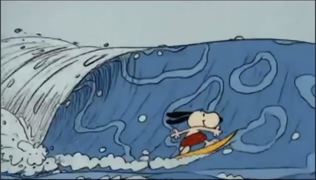 snoomfies's tweet photo. Snoopy Surfing https://t.co/i3G1uhsNGK