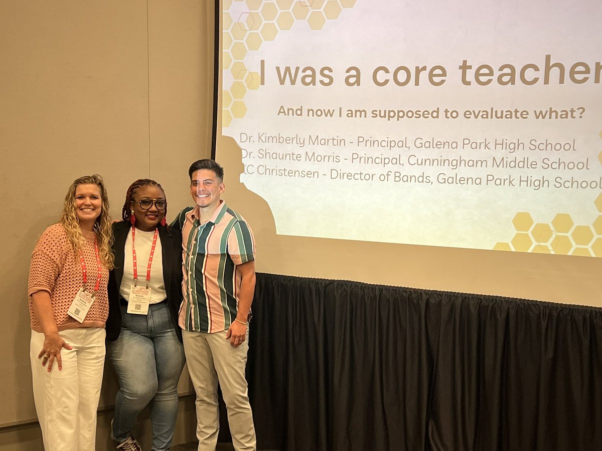 DrShaunteMorris's tweet image. Leading, presenting, growing, learning, teaching, &amp;amp; networking #TASSP2024 #TexasAssociationOfSecondarySchoolPrincipals #SummerConference #ReppingMySchool #ReppingMyDistrict