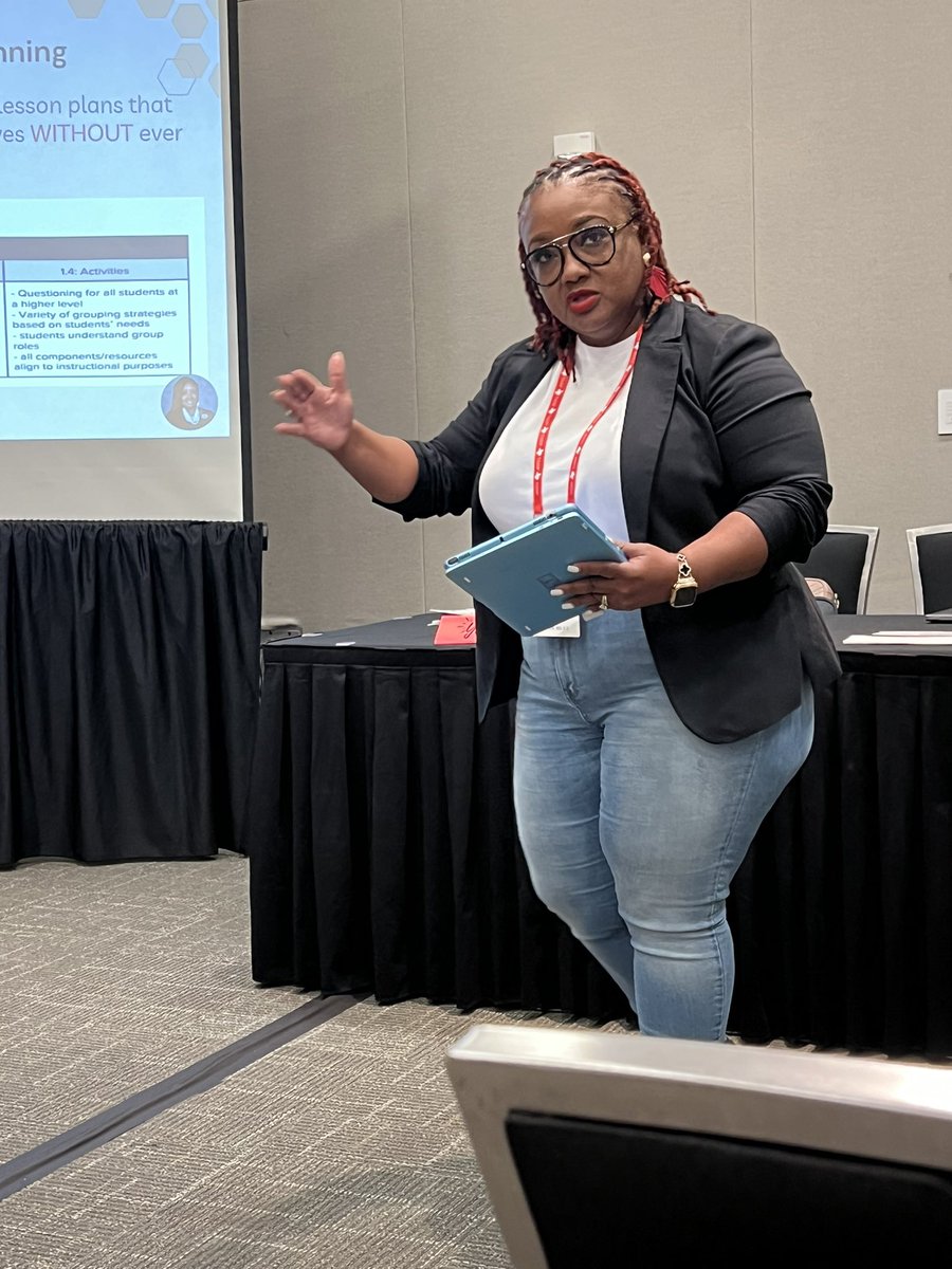 DrShaunteMorris's tweet image. Leading, presenting, growing, learning, teaching, &amp;amp; networking #TASSP2024 #TexasAssociationOfSecondarySchoolPrincipals #SummerConference #ReppingMySchool #ReppingMyDistrict