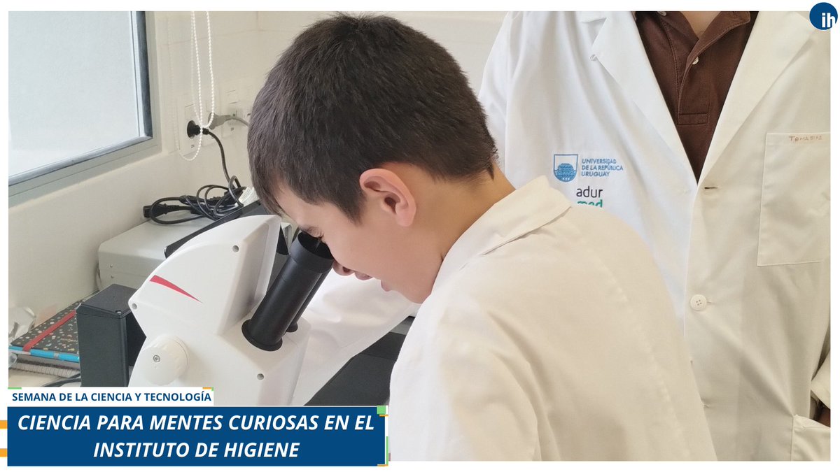 Continúan las actividades en el marco de 𝗦𝗲𝗺𝗮𝗻𝗮 𝗱𝗲 𝗹𝗮 𝗖𝗶𝗲𝗻𝗰𝗶𝗮 𝘆 𝗧𝗲𝗰𝗻𝗼𝗹𝗼𝗴𝗶́𝗮.

🗓️ Hoy recibimos a la escuela Nº 54 de la ciudad de Berrondo, Florida y Nº 110 "Colonia 33 Orientales" de la ciudad de Colonia 33, Florida.