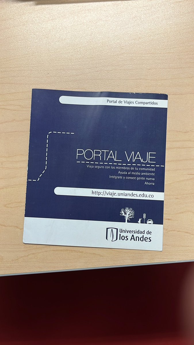 rodriguez_val's tweet photo. Me acabo de encontrar esta guía del primer sistema de carpooling que hubo en Uniandes. Proyecto con @Bocarejo_JP , @cardenasjuanca , y @amedagli 
Hoy en día, 14 años después, pudiemos entender el carpooling 

🧵 https://t.co/7VpaZ4L3Bl