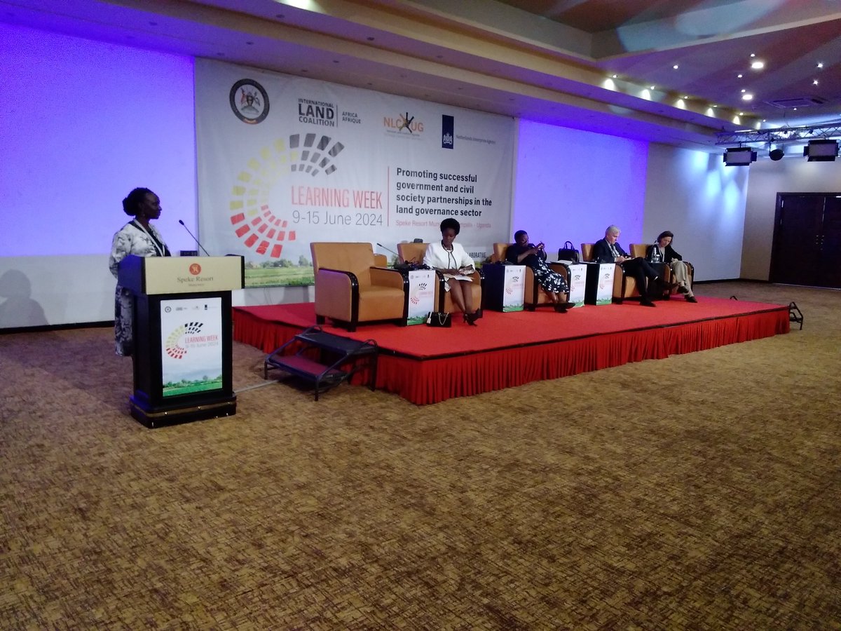 In her closing remarks of the learning week to promote GOV-CSO partnership  in the Land governance sector, LEMU ED, Dr. Theresa Auma O. Eilu emphasised the need for continued collaboration as a strategy to foster the realisation of land rights.

#LearningWeek
#UnitedForLandrights