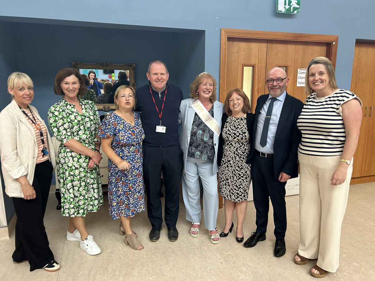 Today we wished our colleague and friend Maura Ward, Louth Older Person Manager well on her retirement and next chapter.