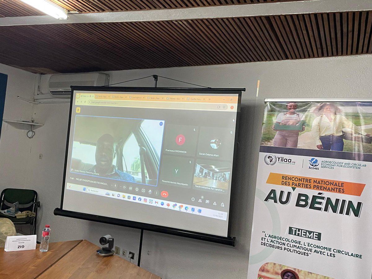 Ace4esafrica's tweet photo. After a successful stakeholder engagement on the #ACE4ES project, the Youth Initiative for Land in Africa (YILAA) is poised to start the sensitization training of #youth and #women on #methane and #BlackCarbon #emissions in #rice and #maize using #agroecology, & #CircularEconomy https://t.co/ObmZxIKPuu