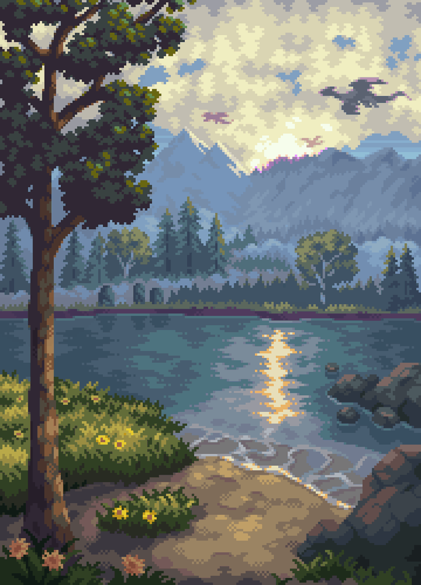 Pixel Art Journey tweet media