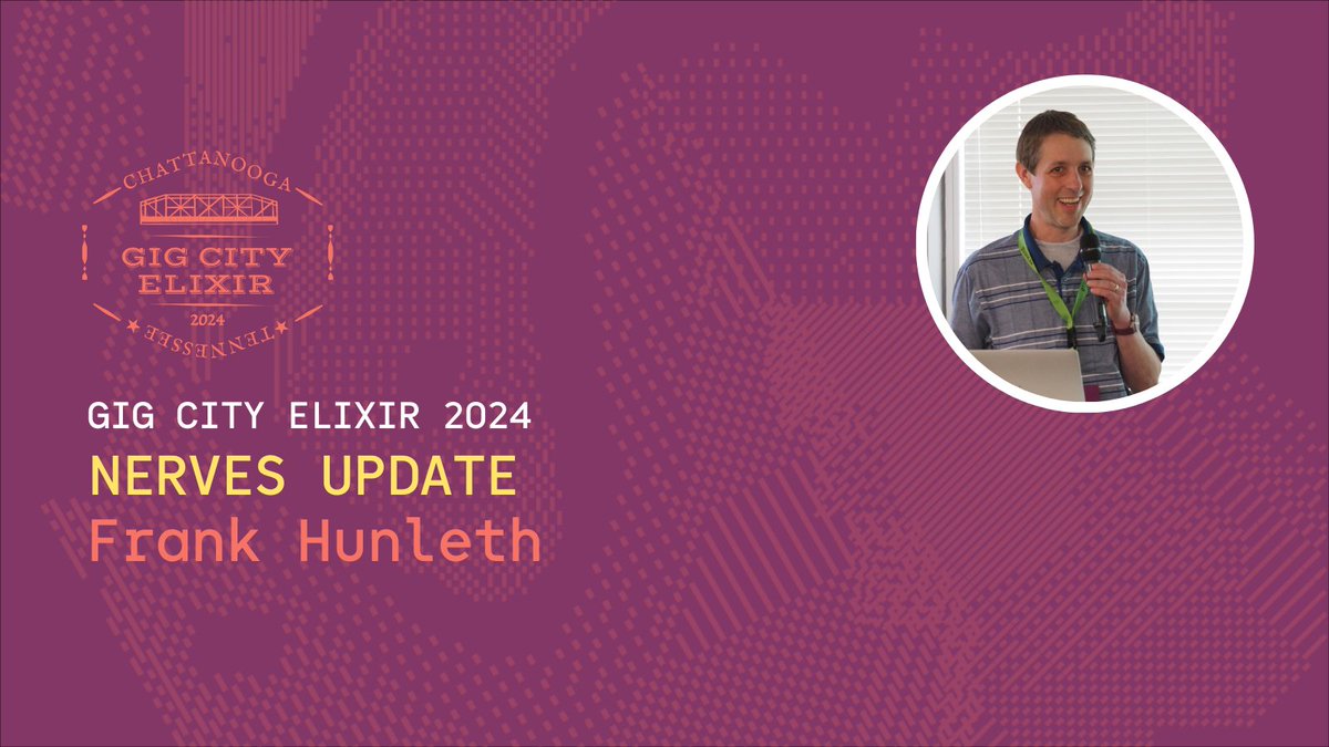 As always, we love hearing about <a href="/NervesProject/">Nerves</a> from <a href="/fhunleth/">Frank Hunleth</a>! 

youtu.be/q0RoVk7h0Fo
#MyElixirStatus