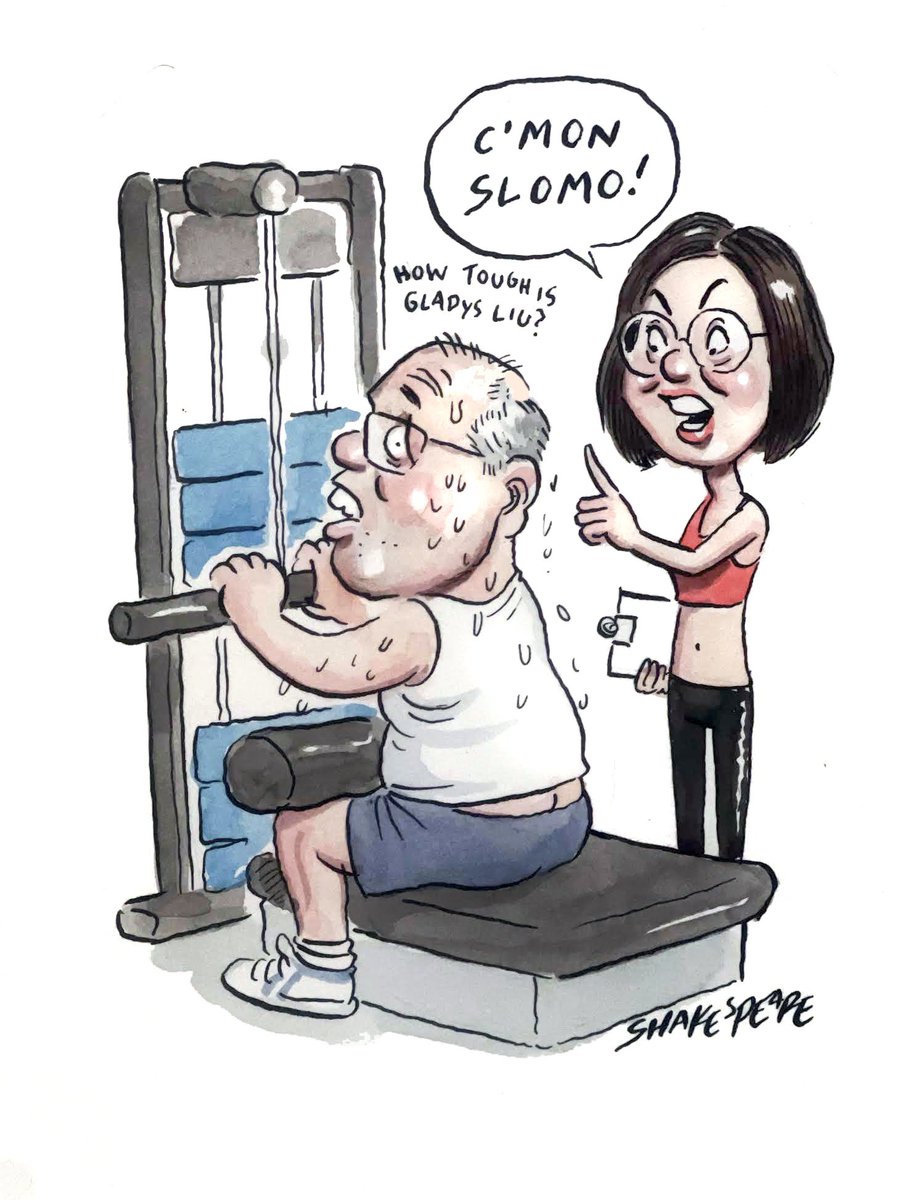 Former MP Gladys Liu has a new job as a personal trainer! smh.com.au/cbd/fit-for-of… CBD column <a href="/smh/">The Sydney Morning Herald</a> <a href="/theage/">The Age</a>