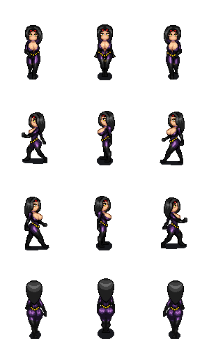 Competition Time!
I am looking for people who want their OCs to be NPCs in my game Flexible Fatale. To enter, please ❤️&amp; 🔁
as well as posting a picture of your OC below. They must be female &amp; human, sorry. It's part of the plot. Please see below examples so far.

Good Luck!