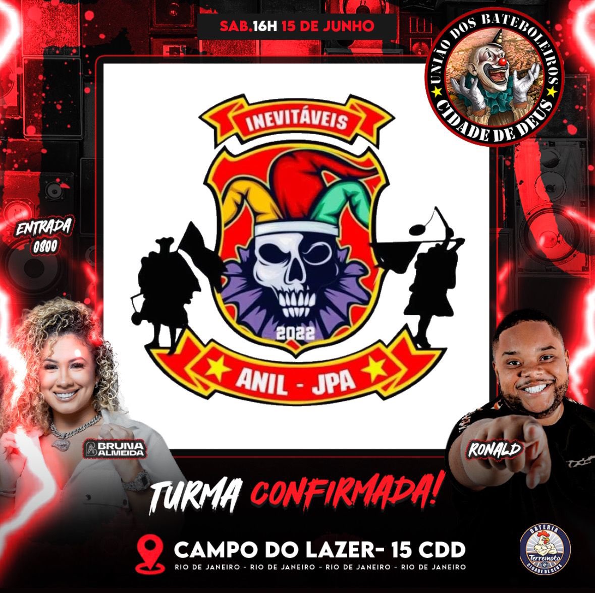 encontrodastrm's tweet photo. Turma confirmada https://t.co/93fJh8H3K1