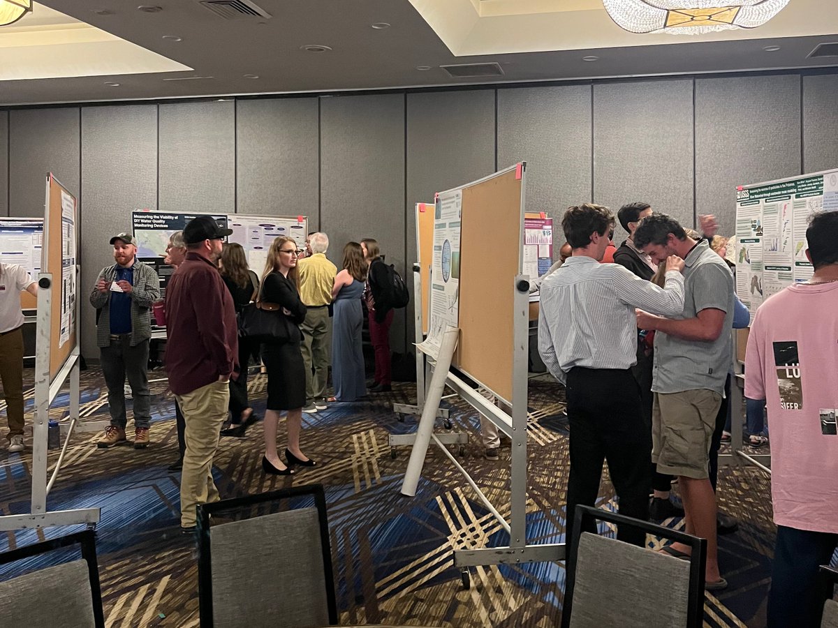 ChesResearch's tweet photo. So many great posters on display at the Chesapeake Community Research Symposium! #CCRS2024 https://t.co/mIz9uH3A09