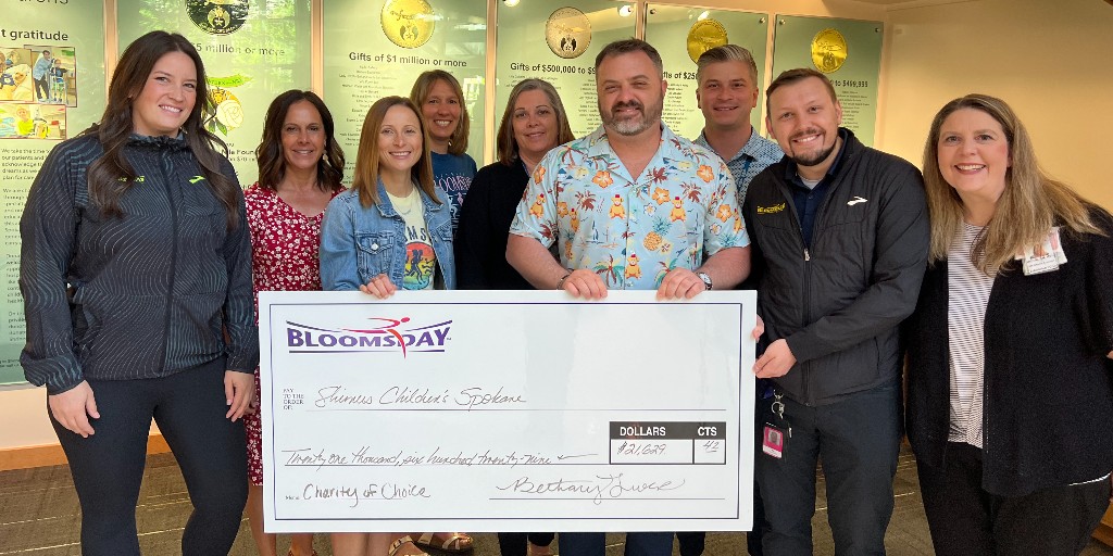 What a way to celebrate 100 years! 🎉 Thanks to your kindness during registration, we've managed to raise an over $21,000 for <a href="/ShrinersSpokane/">Shriners Children's Spokane</a>. 
#bloomsdayrun #spokanewashington #bloomsdaycharityofchoice #pnwrunner