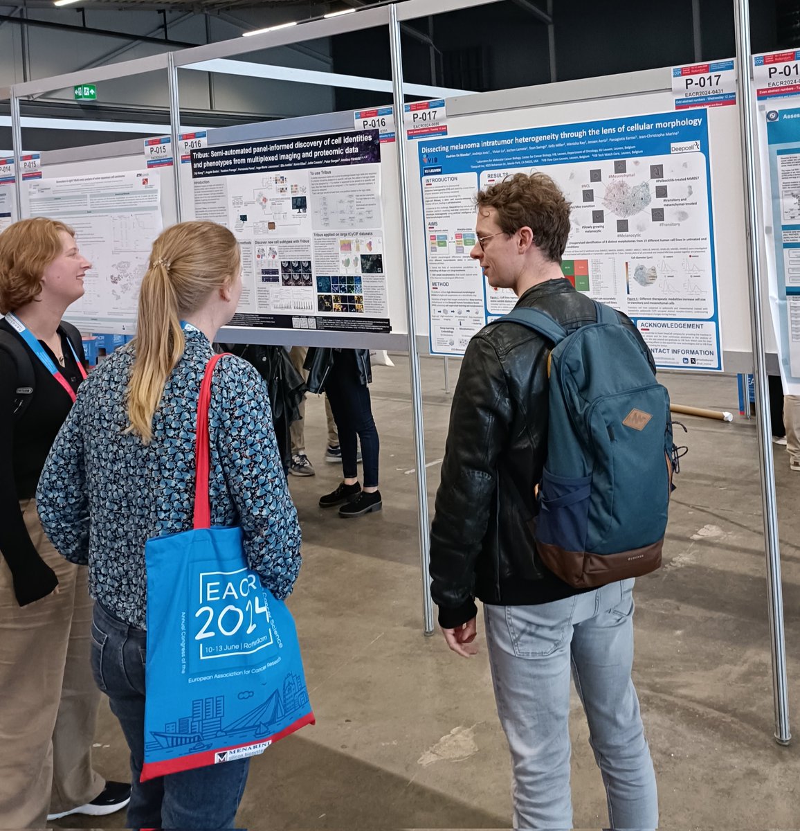 HadDeBlander's tweet photo. Great day at #EACR2024, with interesting discussions and feedbacks on my poster about a part of my postdoc work carried out in collaboration with @deepcellbio https://t.co/0YNJ4gOeyd