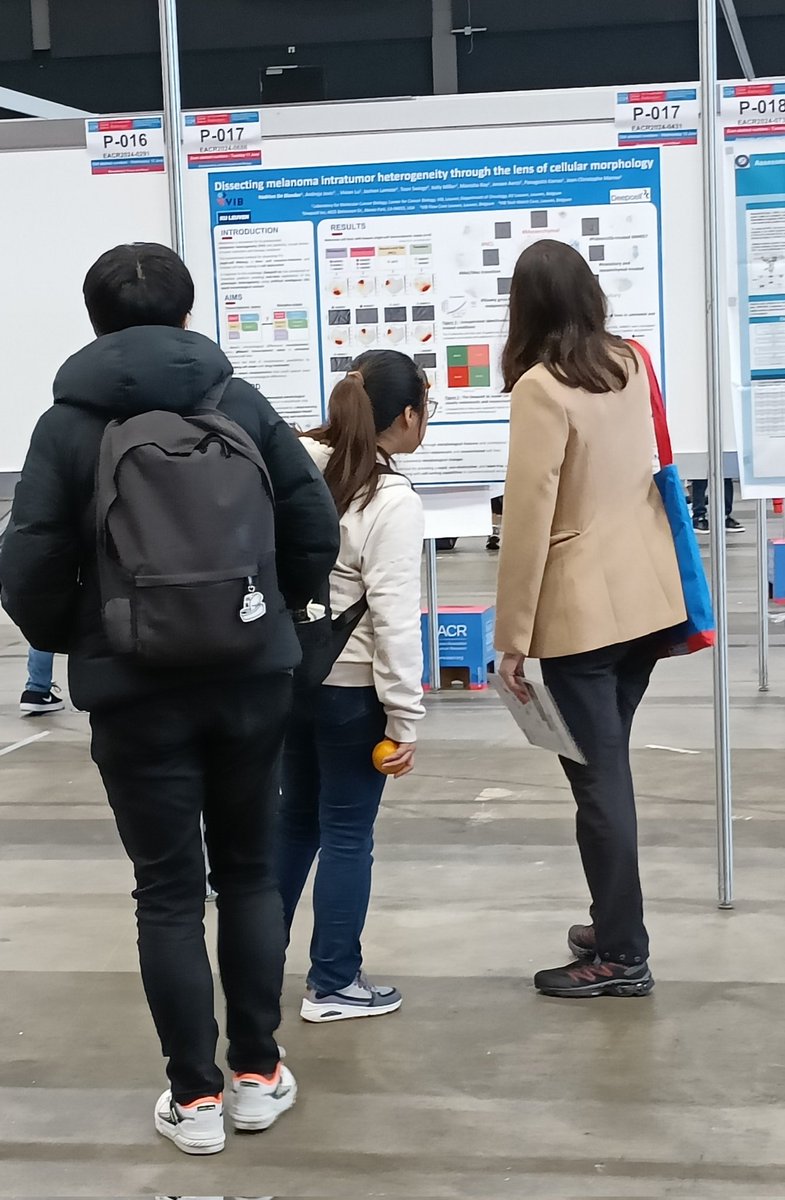 HadDeBlander's tweet photo. Great day at #EACR2024, with interesting discussions and feedbacks on my poster about a part of my postdoc work carried out in collaboration with @deepcellbio https://t.co/0YNJ4gOeyd