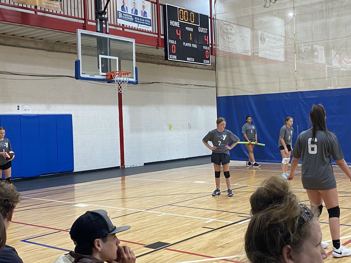 drjtelliott's tweet photo. The first ever YMCA volleyball league games! @WBSportsGuy  @wbontvsports @DawsonInRKY https://t.co/ZhjDPtIehj