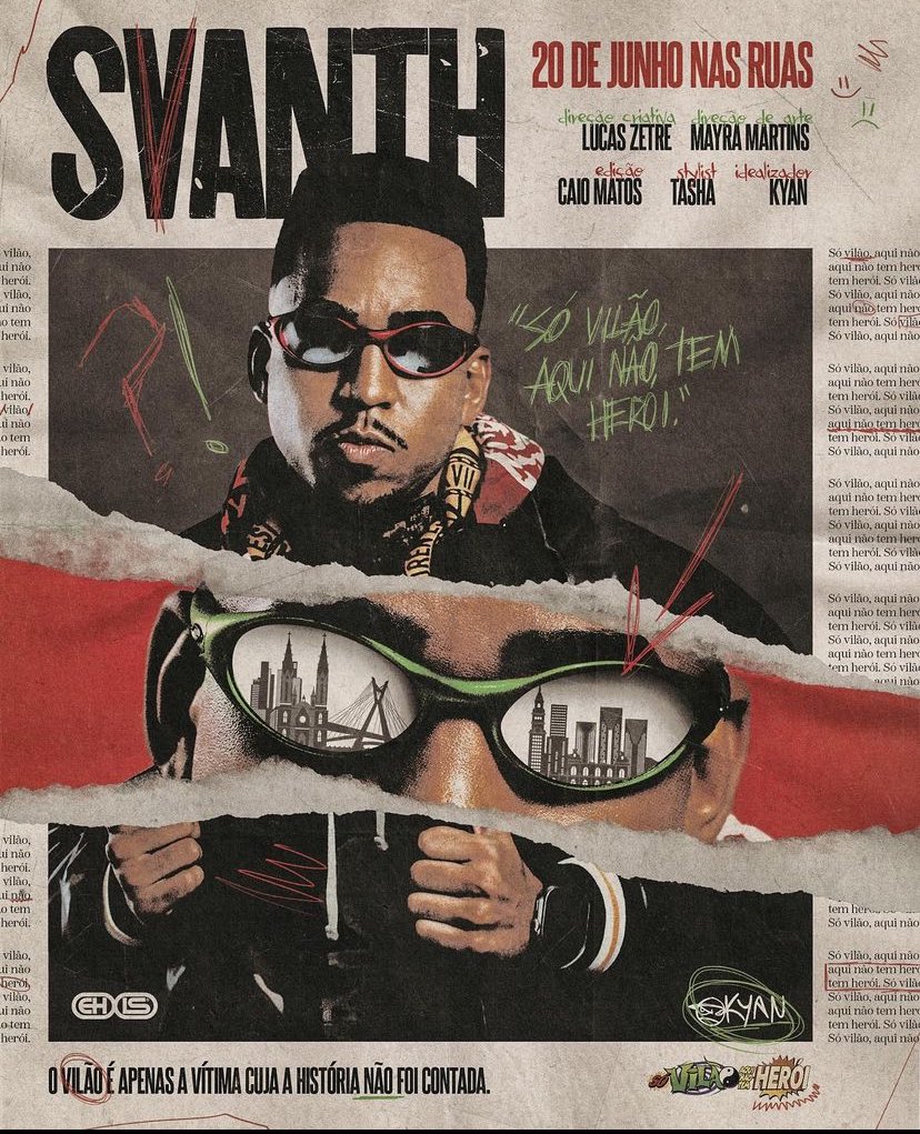 “Só vilão aqui não tem herói”