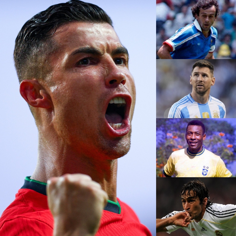 ✅ Superó a Pelé (757) y se convirtió en el jugador con más goles (895) en toda la historia del fútbol profesional.

✅ Superó a Raúl (323) y se convirtió en el jugador con más goles (450) en toda la historia del Real Madrid.

✅ Superó a Michel Platini (9) y se convirtió en el