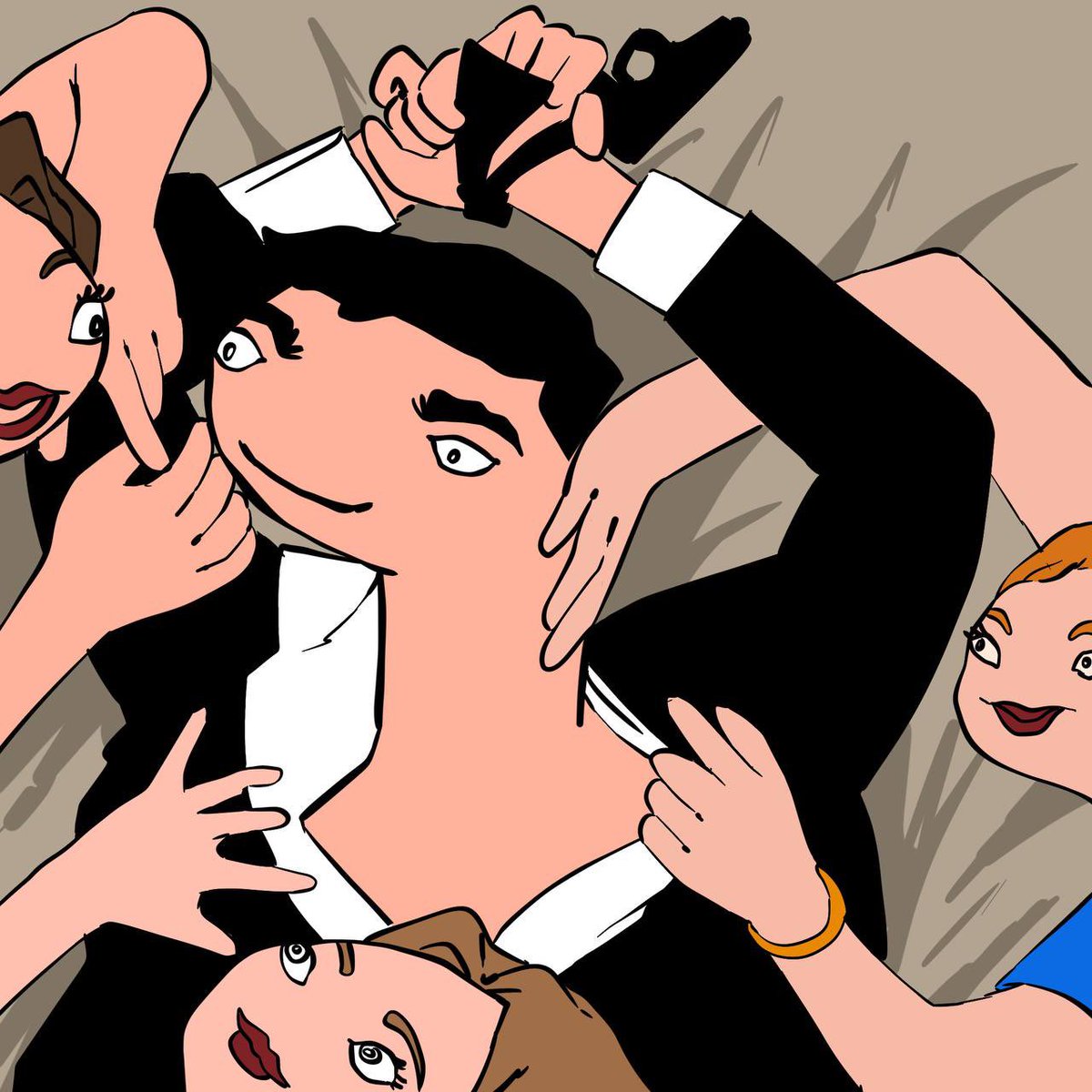 Wild night…. gotta have some fun whilst jeeters run riot