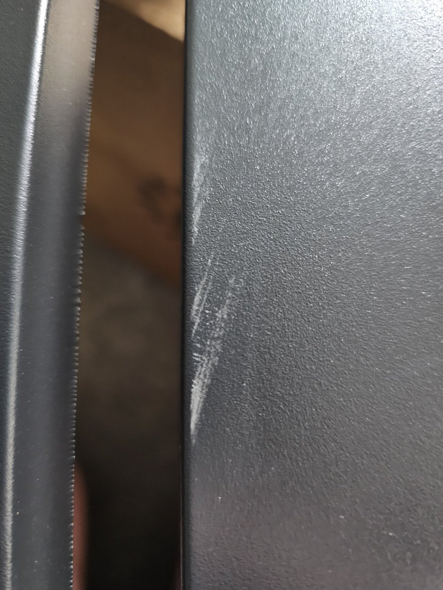 Raggetted's tweet photo. @LoveWilko new BBQ arrived today. 
Very disappointed by the manufacture quality, and state in which it arrived.

- Misaligned holes
- Bending, scratches and dents on several panels
- Instructions hard to make sense of
- and a Failed Quality Assurance sticker on the box!?! https://t.co/jTlLKUYYVs
