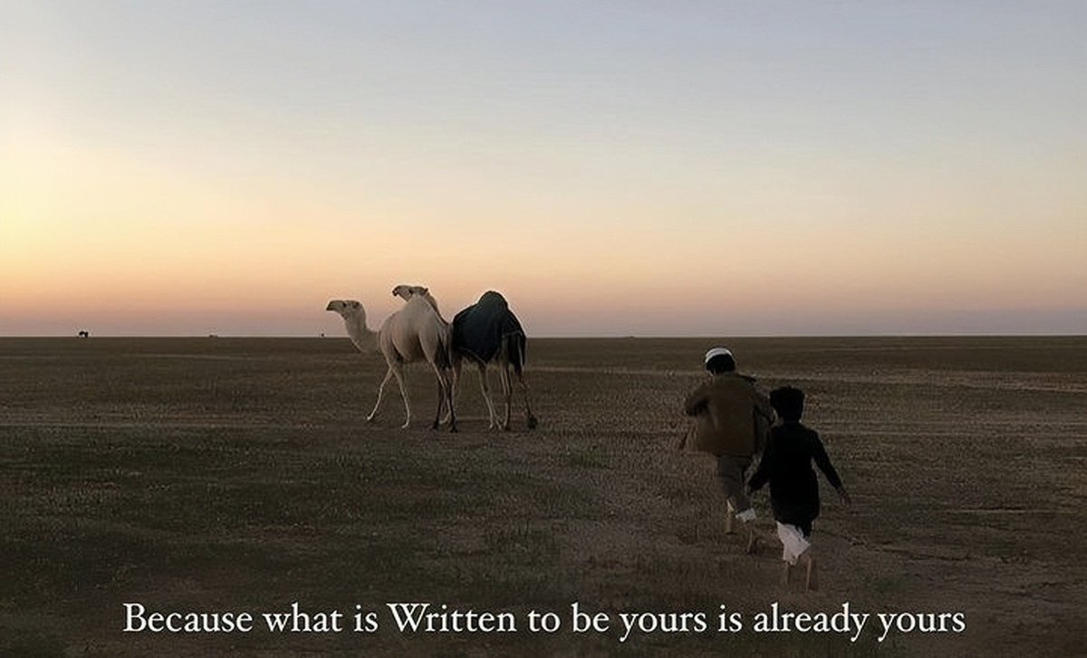 Your rizq is written. There's no need to rush. If something is meant to be, it will happen, at the right time, with the right person, for the best reason. Be confident with your Du’as.