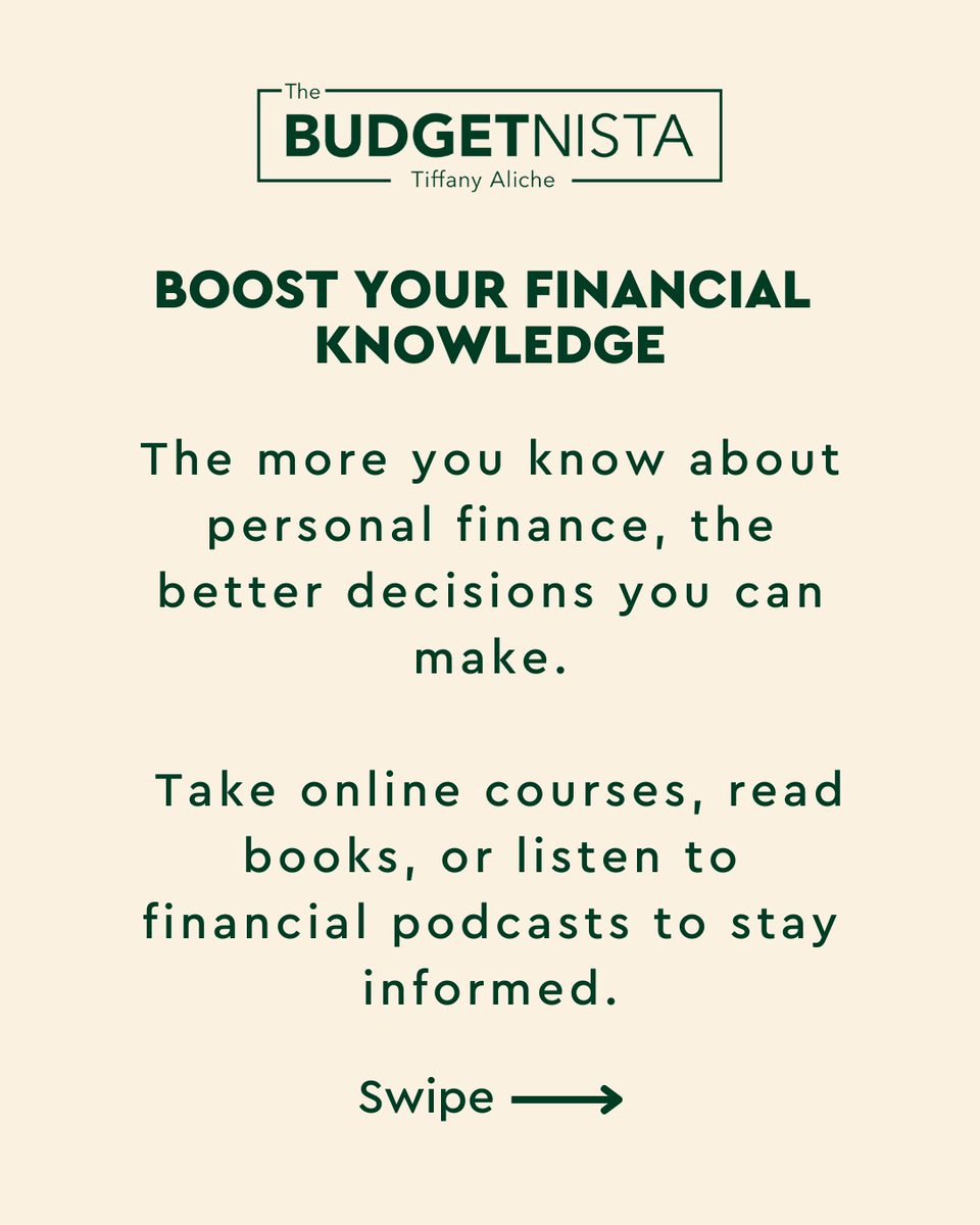 TheBudgetnista's tweet photo. You might be doing all the right things and rising costs are still giving you a hard time…
These tips will help you get a leg up on rising costs so you can get back on track with your financial goals!
#FinancialGoals #GetGoodWithMoney #FinancialEducation #TheBudgetnista https://t.co/d6lzfKJHFH
