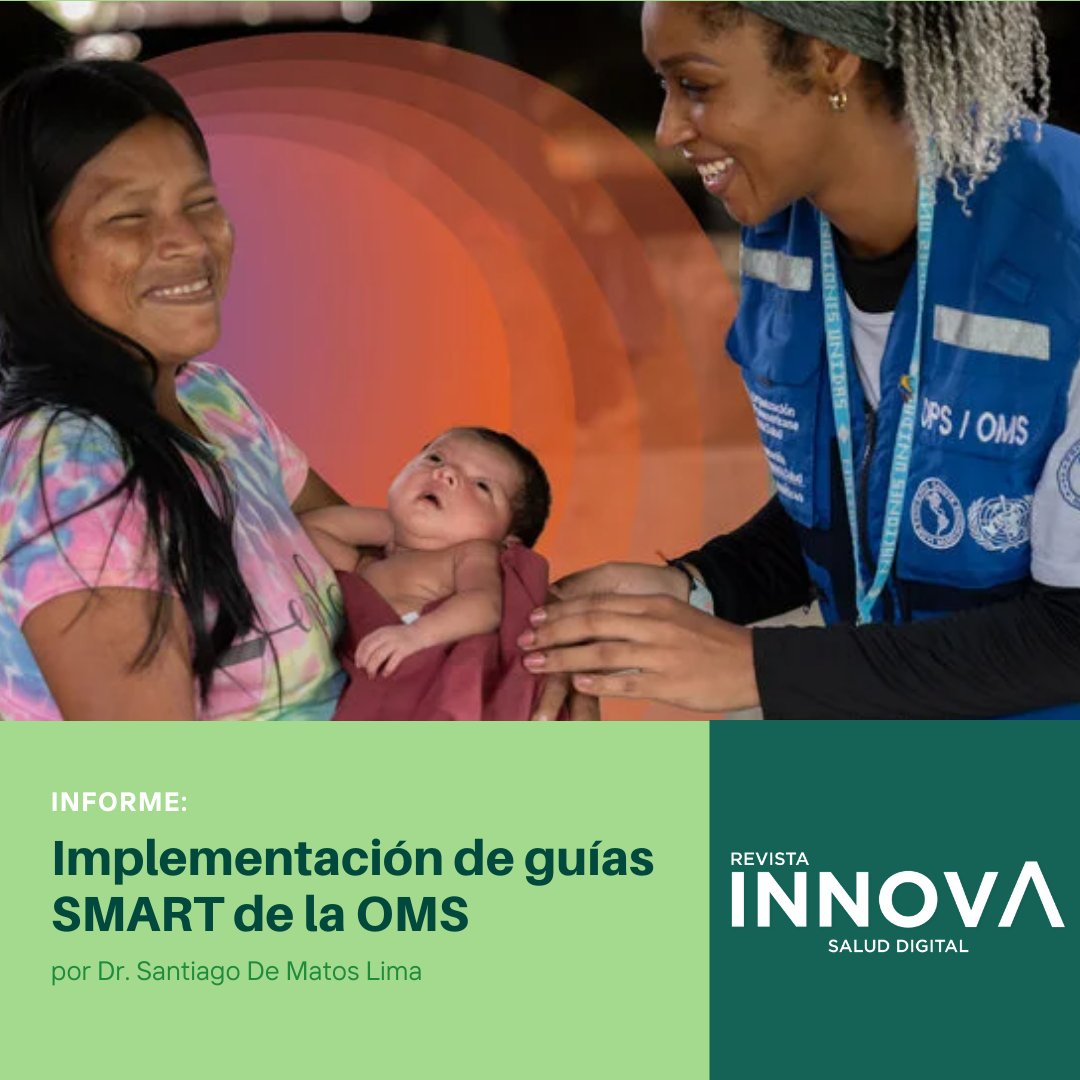 informaticaHIBA's tweet photo. 🤔 ¿Conoces las guías SMART de la OMS?

✍️ El Dr. @santiagodml te cuenta todo sobre este marco de implementación de soluciones digitales en este artículo que tenés que leer ➡️ https://t.co/CDjZOIAPE4 https://t.co/83Qfdn0SHF