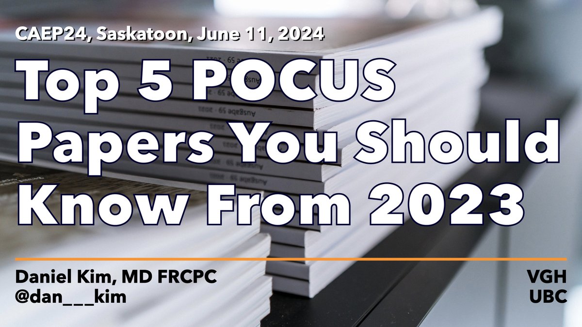 Dan Kim (@dan___kim) on Twitter photo 🧵 Here's a summary of my #CAEP24 Top 5 #POCUS Papers from 2023 talk
<a href="/CAEPConference/">#CAEP24 Saskatoon</a> <a href="/CAEP_Docs/">CAEP</a> <a href="/CAEP_EUC/">CAEP Emergency Ultrasound Committee</a> 🧵 Here's a summary of my #CAEP24 Top 5 #POCUS Papers from 2023 talk
<a href="/CAEPConference/">#CAEP24 Saskatoon</a> <a href="/CAEP_Docs/">CAEP</a> <a href="/CAEP_EUC/">CAEP Emergency Ultrasound Committee</a>