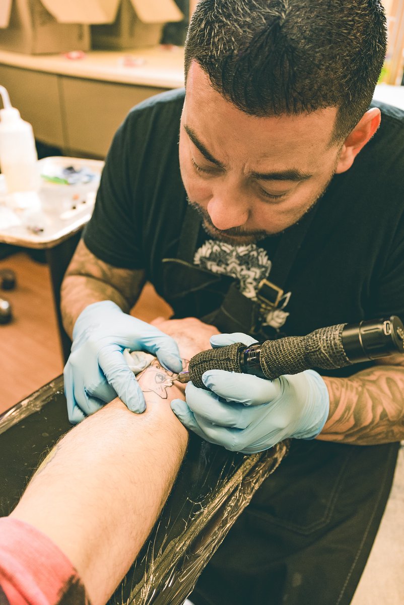 Capital_Mall's tweet photo. Celebrate Father's Day Weekend with Ghost Town Tattoo Olympia ✨! Enjoy a special 10% discount on all tattoos and basic piercings. Treat yourself or a loved one to some new ink or piercings this weekend! https://t.co/pplDovEVJQ