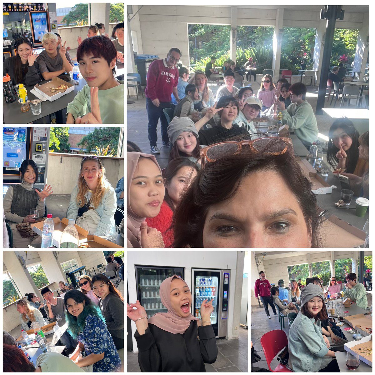 Thank you #COMU7301 students for a wonderful semester. Thank you for your great efforts. And thanks to our tutors <a href="/tonybiancotti/">tony biancotti</a>, Franssisca Xaveria (in the pics), <a href="/ThuLuongLE1/">Thu Luong LE</a> and Regan Neal for your great teaching. See you in S2! We had a nice end of semester 🍕 yesterday!