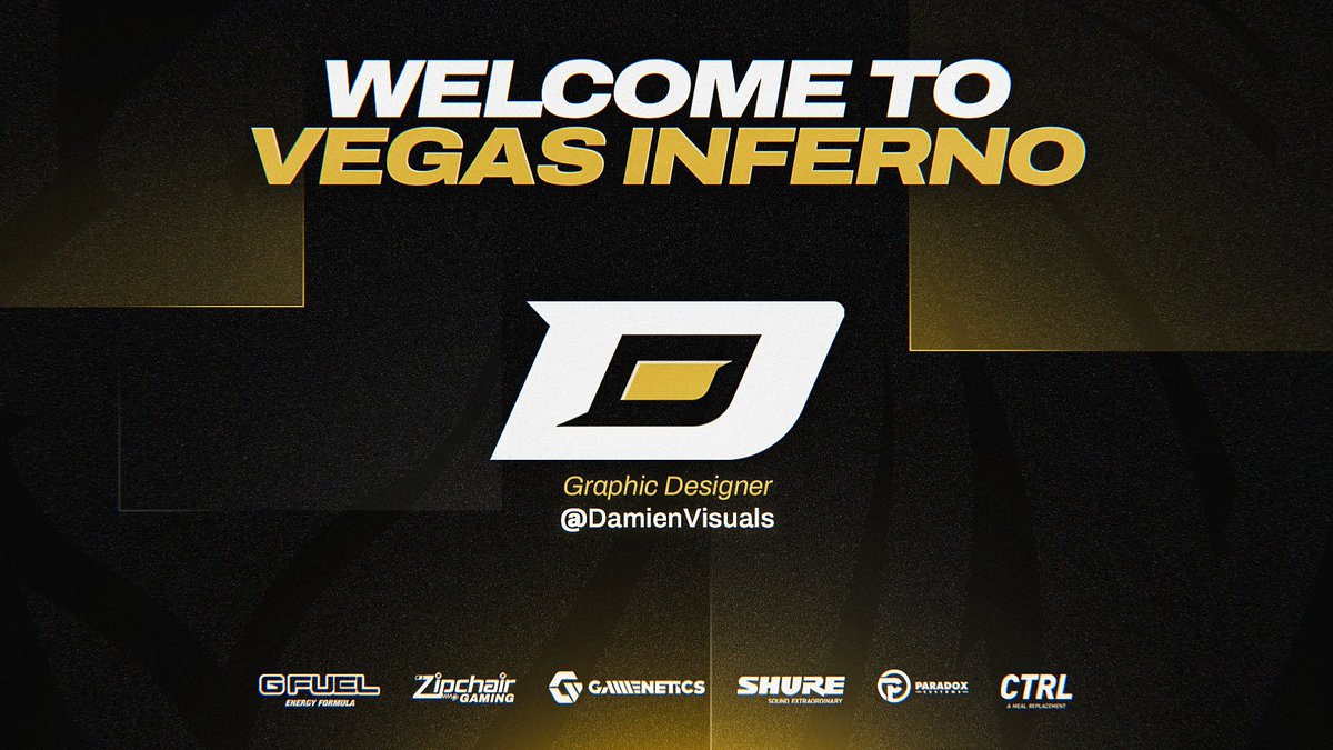 DamienVisuals's tweet image. I am proud to announce that I have accepted a position @VegasInferno as a Graphic Designer!
I am beyond excited for my future with them, and would like to thank @Glyphics_ for the oppurtunity!