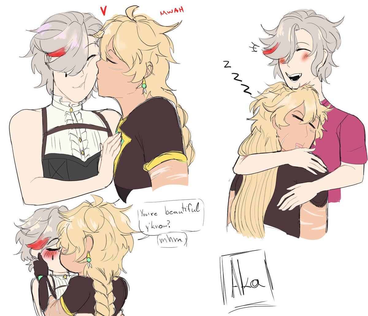 akamochii1's tweet photo. Aelyney doodles i did when I had a breakdown
#aelyney #aelyn #lyneyther #lynether #lynther #lynaether #aether #lyney #doodles https://t.co/z5Q4QcgkLz