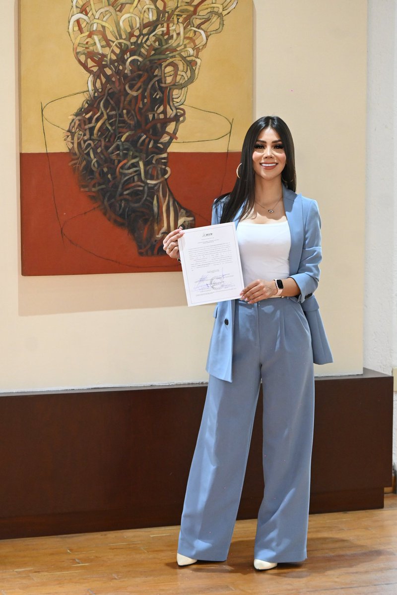 ¡Recibimos nuestra constancia que acredita que ganamos en el #DistritoLocal 16! 🤩✨ Le deseo a mi compañero de fórmula Román Cortes, todo el éxito para dar continuidad a los trabajos  y así seguir demostrando que en #AcciónNacional, hacemos las cosas y las hacemos bien! 🫶🏻