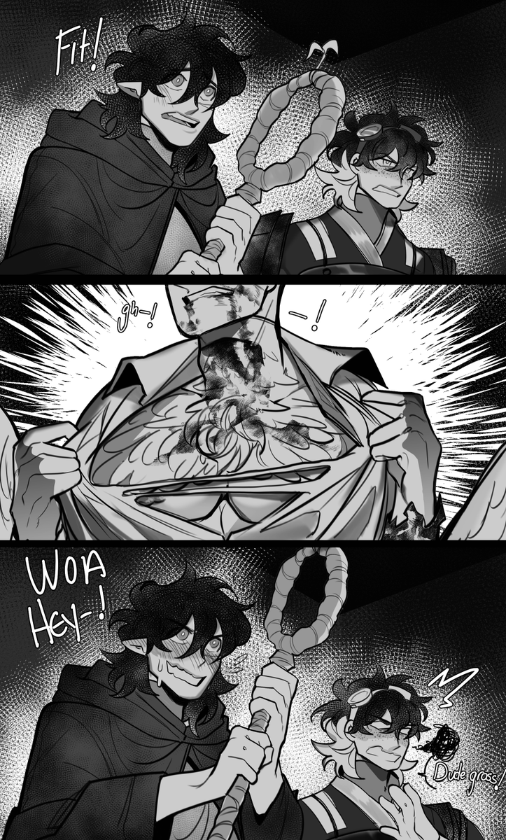 LazycatthingCat's tweet photo. OH- 😳😳😳😳
Hideduo x Dungeon Meshi? BELLISIMO, necesitaba unirme
@Betteravebio This is for u king
#hideduo https://t.co/nWbtif2m1g