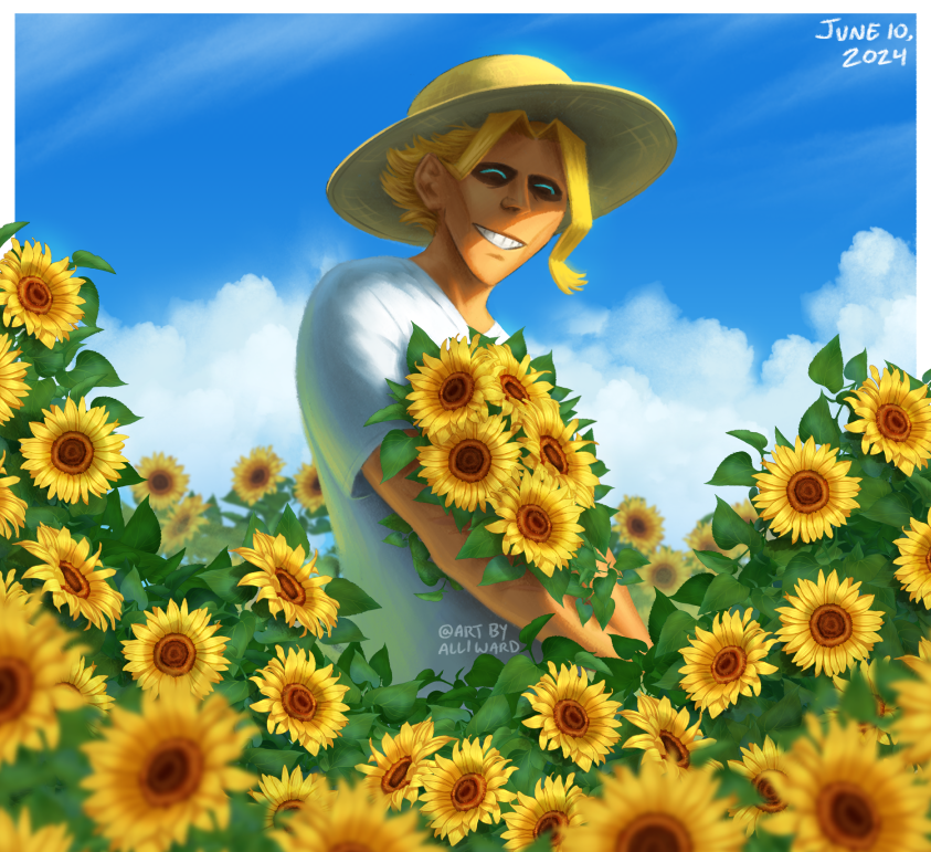 SunfolaUrsa's tweet photo. π»π»π»Among the sunflowers~π»π»π»
#AllMight | #ToshinoriYagi | #SmallMight https://t.co/AFTxiBdHBV