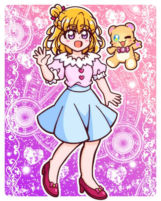 はぴばで☆みらいたん🎶 | うっかり特捜ギャリバン #pixiv https://t.co/iBX3a7Qhp0 
#朝日奈みらい生誕祭 
#朝日奈みらい生誕祭2024 