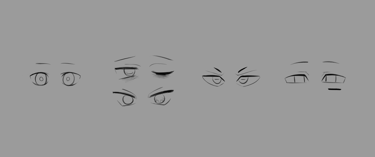 The_potat0o's tweet photo. i notice im getting de same face syndrome
so ive decided to concrete my ocs shape language
starting with the eyeees ⊙▽⊙ https://t.co/FwW6Oc09tB