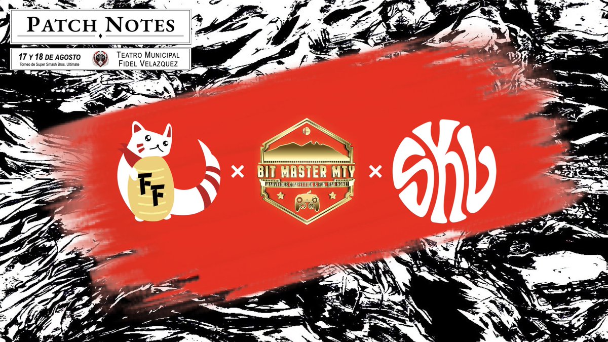 ¡Te invitamos al Torneo "PATCH NOTES"!. En colaboracion con: <a href="/BitMasterMty/">Bit Master Mty</a> <a href="/SKLGamingGanga/">SKL Gaming Ganga</a> <a href="/fortune_ferret/">Fortune Ferret</a>  Demuestra tu adaptabilidad y domina cada cambio. ¿Tienes lo necesario para triunfar? ¡Únete y deja tu huella en la historia!