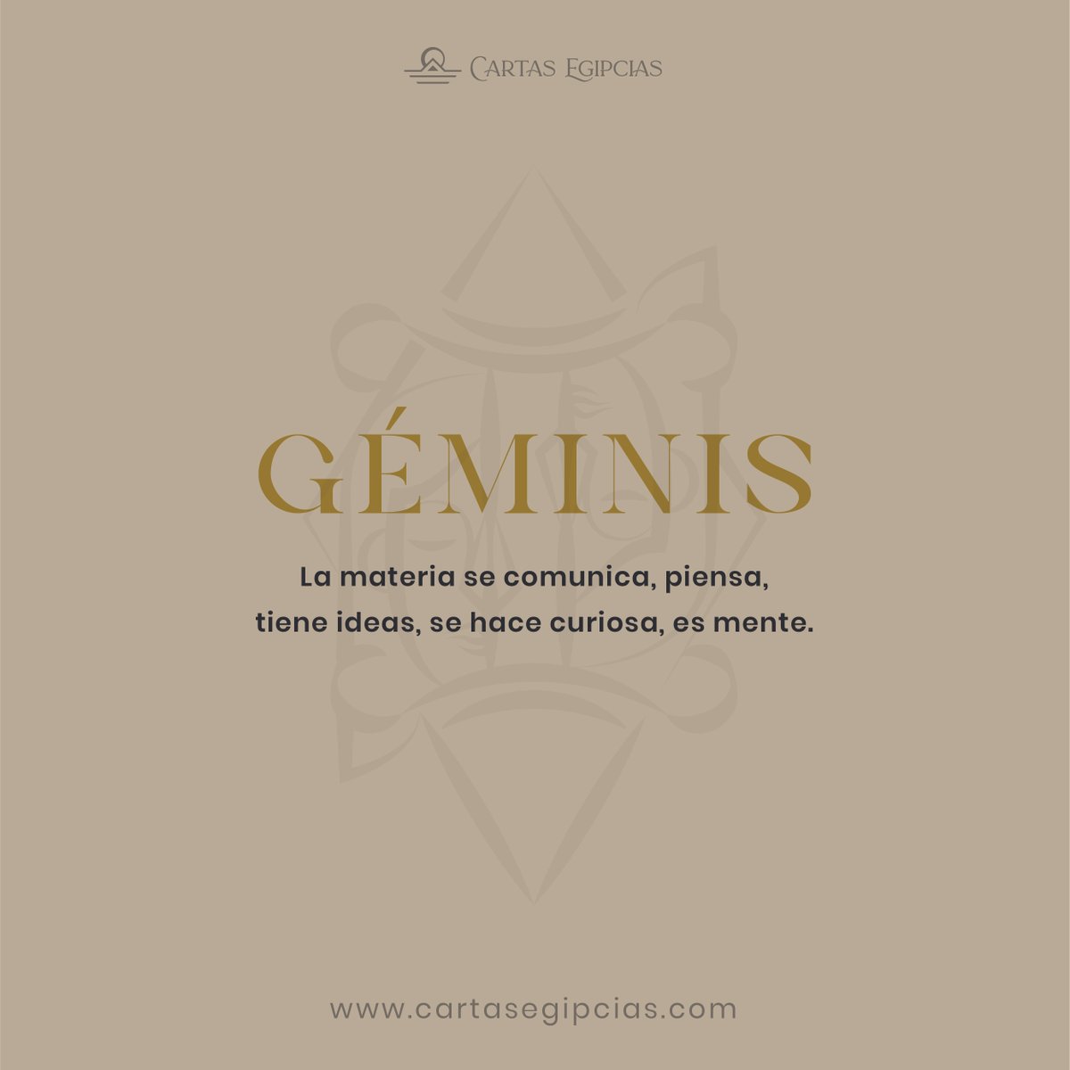 cartasegipcias's tweet photo. #AstroBasic| ¿Eres Géminis ♊️? ¿Conoces la historia de tú signo y lo que él significa? Géminis ♊️ es el signo donde la materia se hace mente, tiene ideas, analiza todo y comunica todo. Siente interés, aprende y crece.
Te cuento más de esto en:
https://t.co/e1VHCwBtrL https://t.co/0JE1vTJQKs