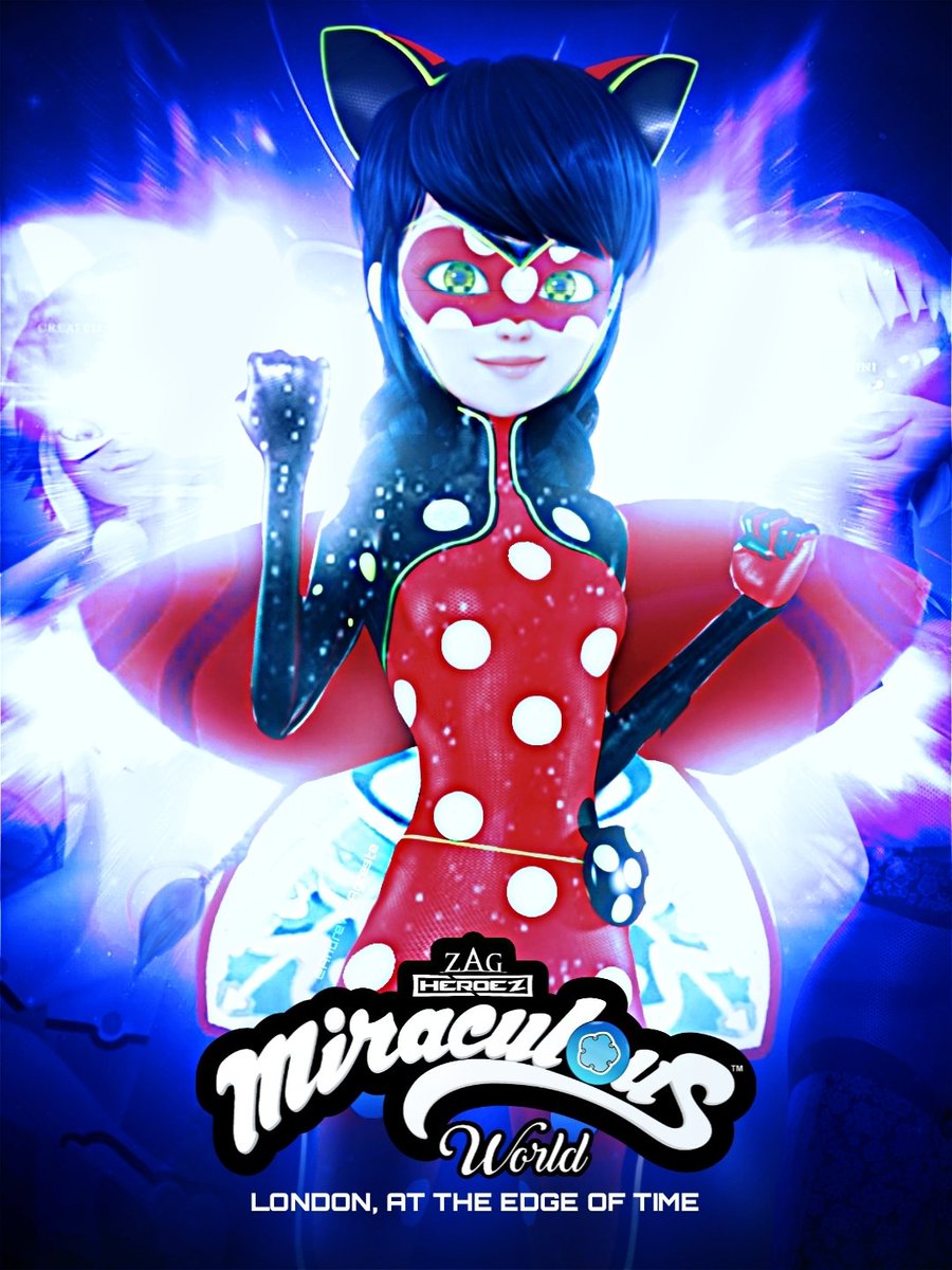 ¡Space powers on the way! Miraculous World: London. #ladybug #LilaRossi #adrien #marinette #MiraculousLadybug #mlbbfanart #MLBS6 #fanmade