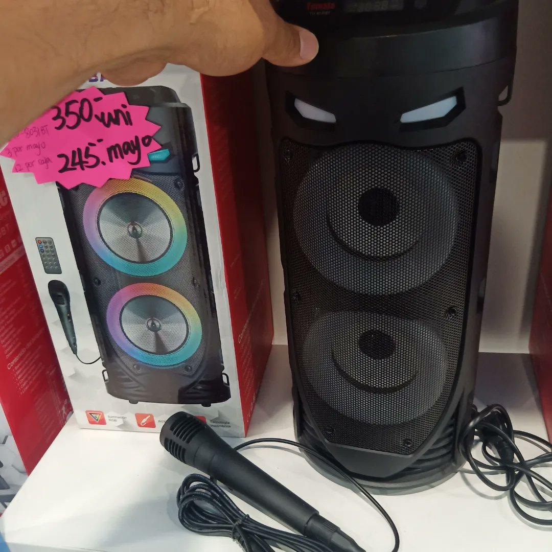 pizkachita's tweet photo. #Tomate e #ItBlue #MX traen para todo México la calidad de #audio de sus #bocinas #Bluetooth #usb #Radio #Fm 
#recargable #portatil #musica #music 

Pregunta por los precios especiales de mayoreo y por caja. 

6 meses de garantía y envíos a todo México!!! https://t.co/Dd6yGtD2oA