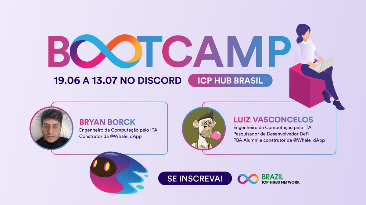 icphub_BR's tweet photo. 🎥 Spolie? Não não, apenas uma postagem para mostrar a vocês os professores que estarão à frente do nosso BOOTCAMP ICP HUB Brasil 🇧🇷 do dia 19/06 a 13/07.. 

Nossos professores 🧑‍🏫 @BorckBryan e @lvj_luiz estão com o gás total para poder promover este ensino aos Devs e futuros Devs do ecossistema web3. 

🤝Temos plena certeza de que será um sucesso nas mãos destes 2 grandes desenvolvedores. 🌟

🗓️ Te espero no dia 19. 

Link: https://t.co/NB7SDvIfKP

#dev #icp #blockchain #ia #cripto #tecnologia
