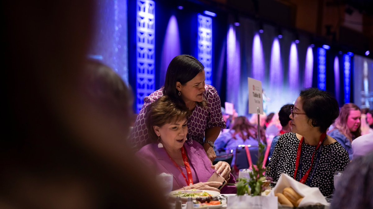NOBTS's tweet photo. Great time of fellowship at the #sbc24 Minister's Wives Luncheon. Proud of how @TaraBDew @emilywdean & Stephanie Lyon help #prepareher at @nobts & @LeavellCollege! https://t.co/JxLP80rXot