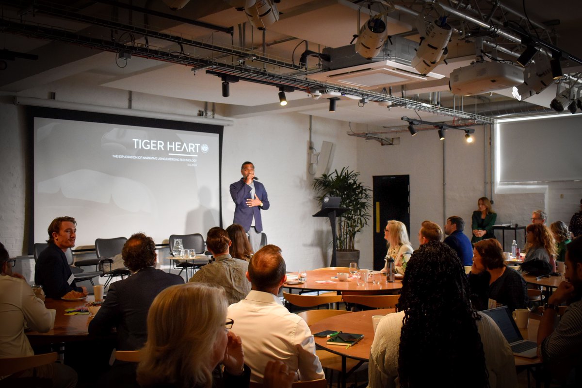 TigerHeart (@tigerhearttech) on Twitter photo Last week at @worktechevents Unworking Conference at <a href="/ministryofsound/">Ministry of Sound</a>'s wonderful coworking space. Our <a href="/SanjSurati/">Sanj Surati</a>  presented a Keynote speech on "How to inspire your audience with innovation" to some really interesting people 🥳😎🎤#WORKTECH #WorkplaceExperience #WT24 Last week at @worktechevents Unworking Conference at <a href="/ministryofsound/">Ministry of Sound</a>'s wonderful coworking space. Our <a href="/SanjSurati/">Sanj Surati</a>  presented a Keynote speech on "How to inspire your audience with innovation" to some really interesting people 🥳😎🎤#WORKTECH #WorkplaceExperience #WT24