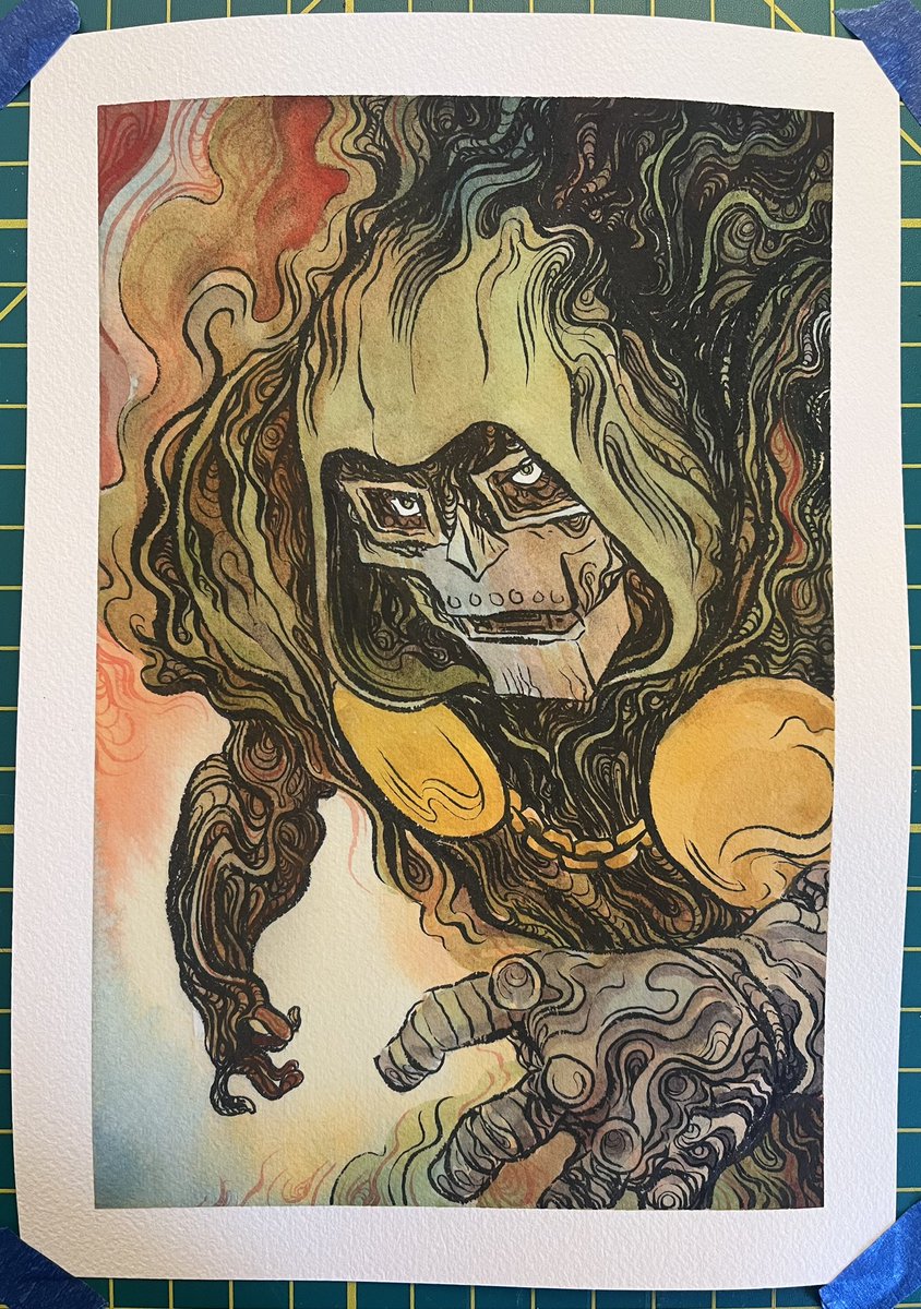 Doom watercolors.