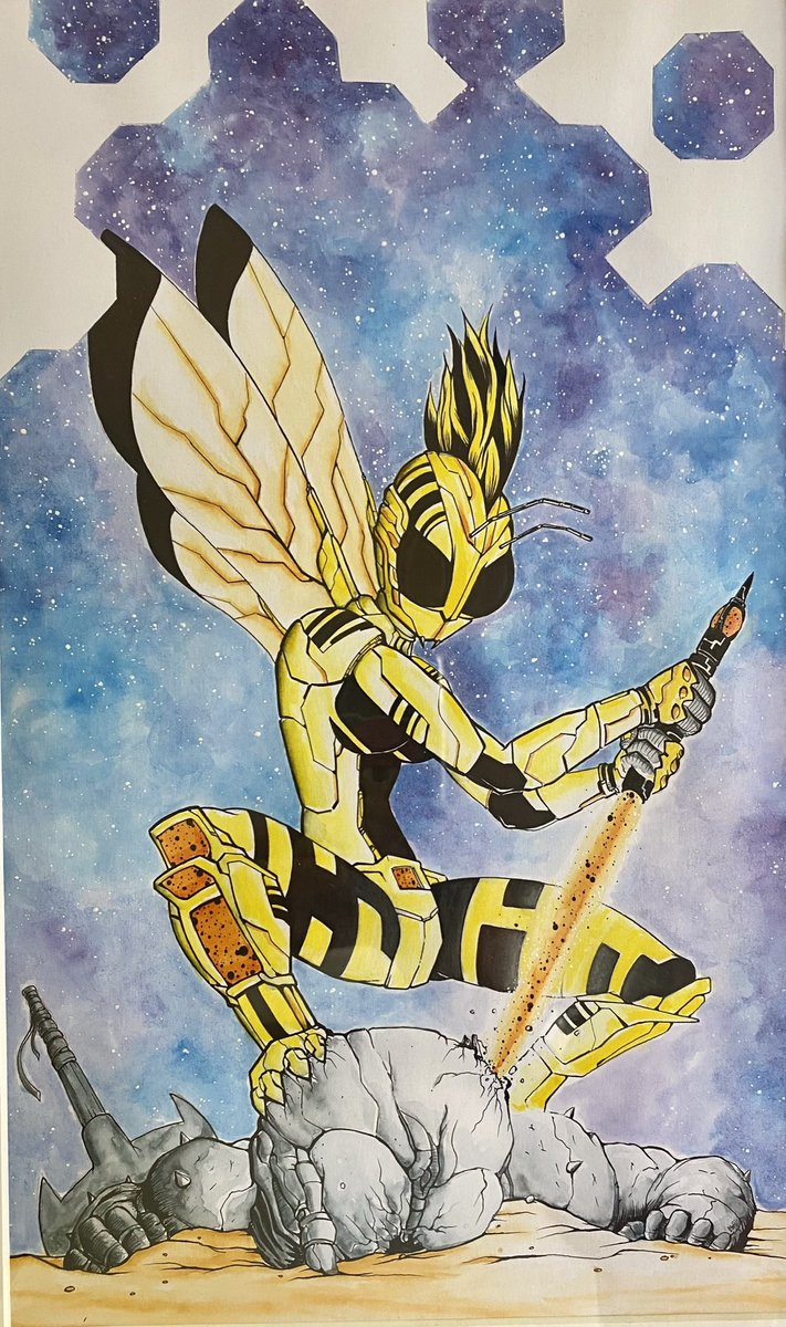 radixrising's tweet photo. @robertliefeld Pen, ink and watercolor https://t.co/lW6JnY6Og9