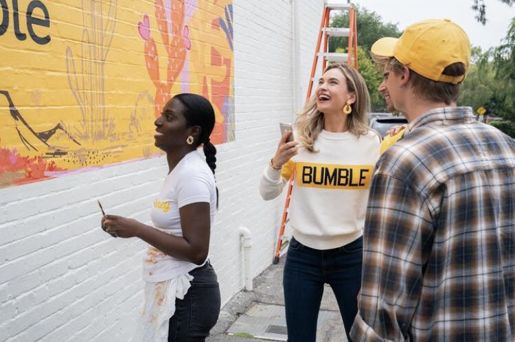 amyp_86's tweet image. “#ItsYourMove
You heard it here first.
💛
“Feminism is not about girl power. It’s about equal power.” - Whitney Wolfe Herd”
📸 from Lily’s insta page (yes, she put the same caption on both posts)