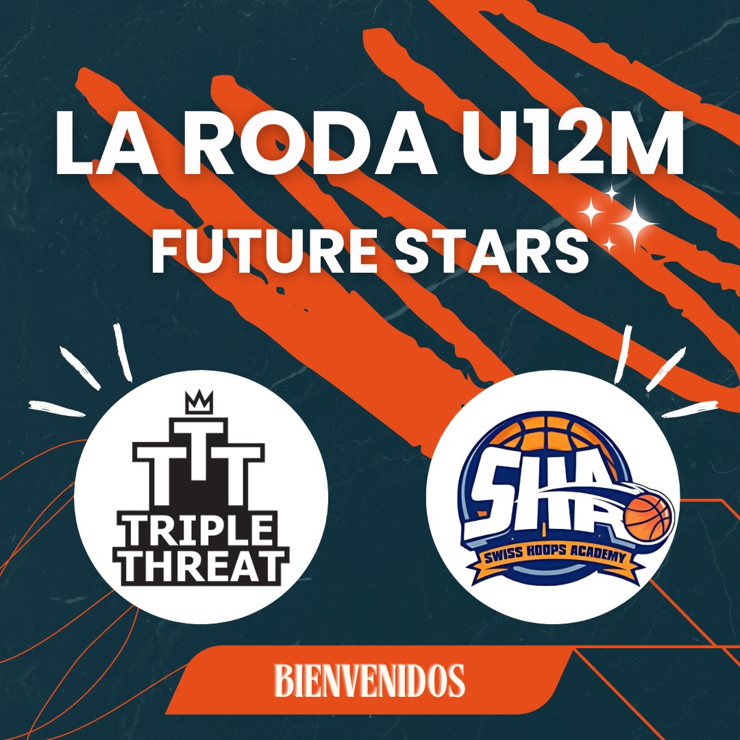 larodau12's tweet photo. 💥𝑶𝑭𝑰𝑪𝑰𝑨𝑳💥 Estos son los equipos que disputarán #LaRodaU12M 2️⃣0️⃣2️⃣4️⃣ 

👋🏽 ¡Bienvenidos!

▶️ MBA Prievidza
▶️ @RMBaloncesto 
▶️ @FCBBasketball 
▶️ @VirtusSegafredo 
▶️ @tttbasketball 
▶️ Next Hoops
▶️ Swiss Hoops Academy
▶️ Travel Team
▶️ Sabadell Sud CB
▶️ @FundacionCBG 
▶️ @CordobasketCD 
▶️ @basketcplaroda 

#cumbredetalentos💫

🧶 (8/12)