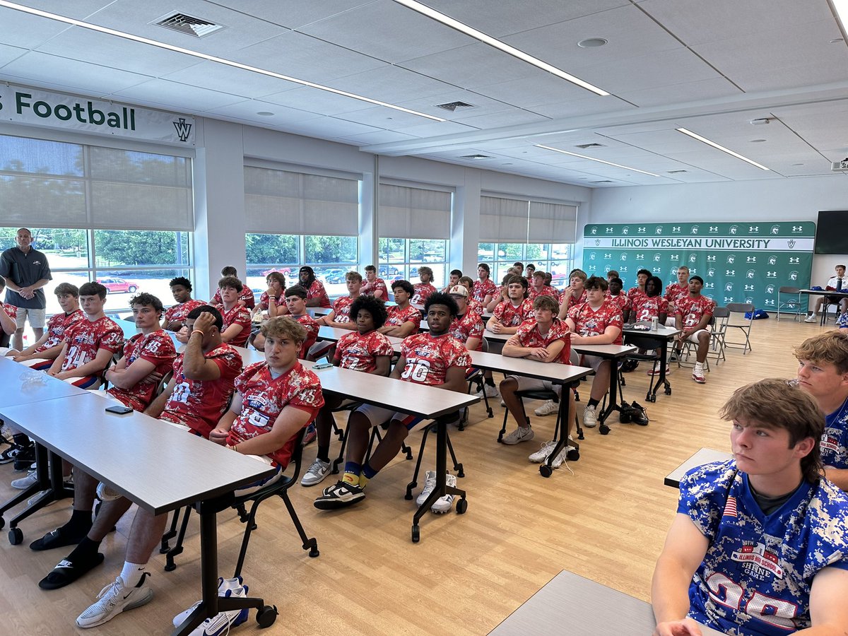 Pictures from today’s player check in <a href="/ilshrinegame/">Illinois High School Shrine Game</a>.